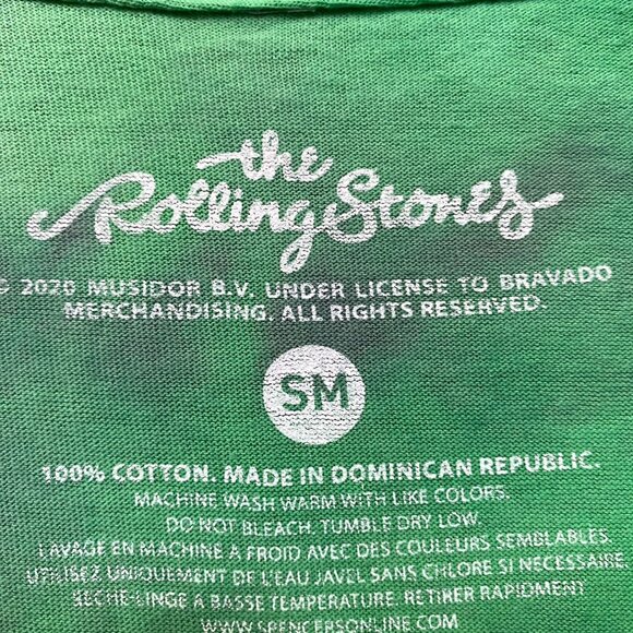 The Rolling Stones in Concert Oversized Rock Band Tie Dye S - Picture 4 of 4